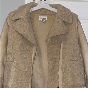 FOR THE REPUBLIC faux suede jacket